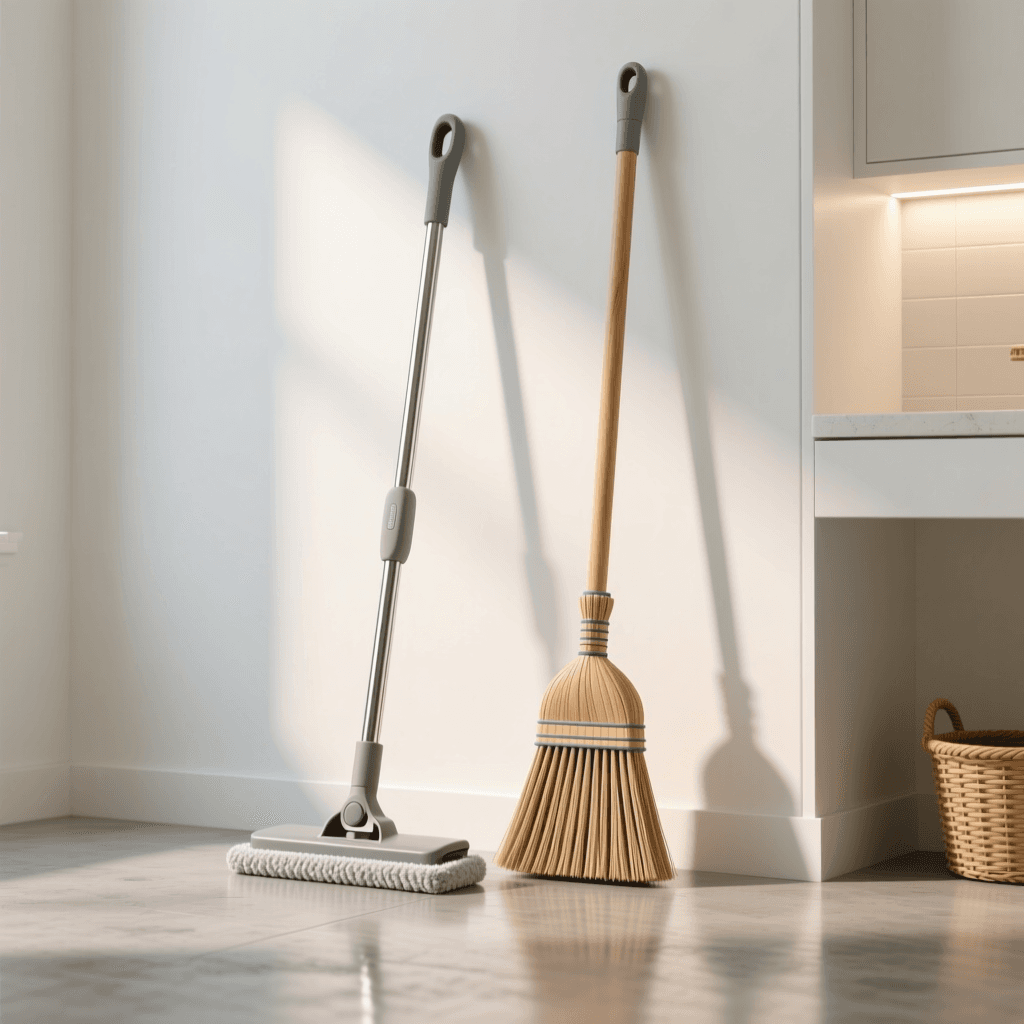 Floor Mop and Broom Combo
