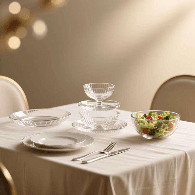 Glass Serveware Bundle