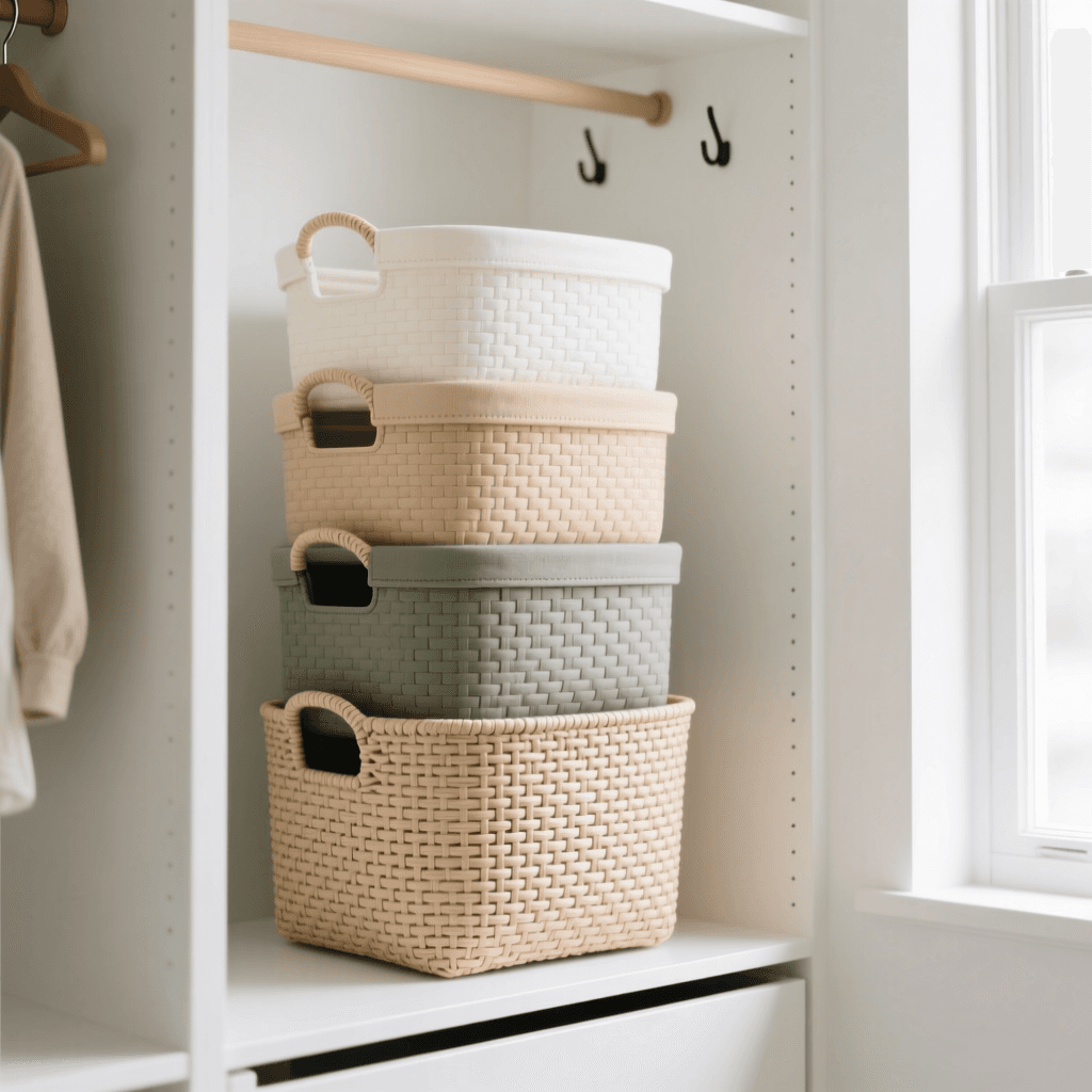 Stackable Storage Basket Pack