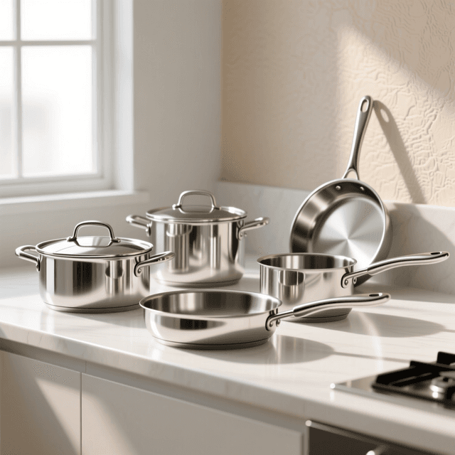 Stainless Steel Cookware Starter Kit